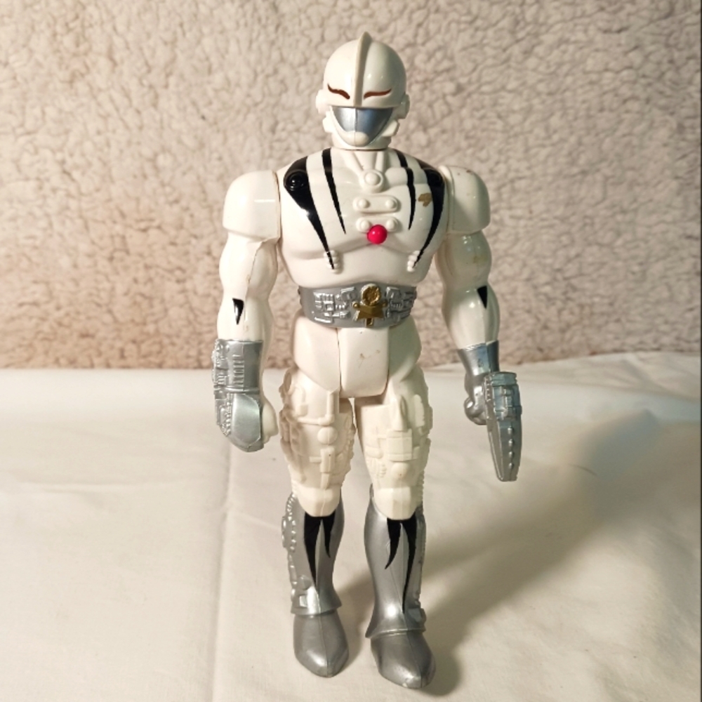 White Combat Force Ranger Made In The 1990s